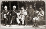 Мохаммад Якуб Хан с британскими офицерами в мае 1879..jpg