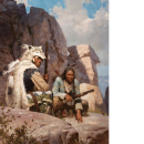 wLiang_ZS_Observers_above_Fort-Phil_Knearney_1868_42x32_oil.png