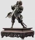 Bronzefigur eines Samurai, Japan, Meiji-Periode_03.jpg