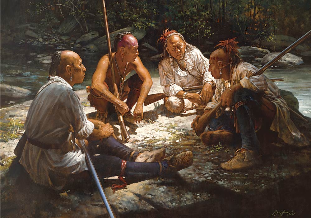 Council at Slippery Rock Creek by Robert Griffing .jpg